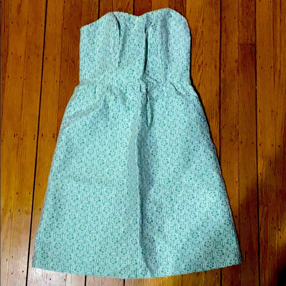 Pim & Larkin strapless cocktail dress